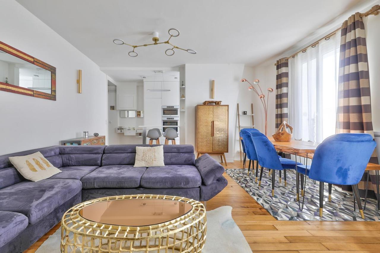 Spacieux Et Confortable T3 Dans Paris Appartement Buitenkant foto