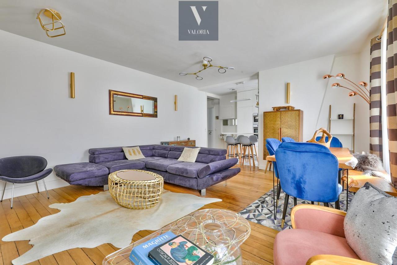 Spacieux Et Confortable T3 Dans Paris Appartement Buitenkant foto